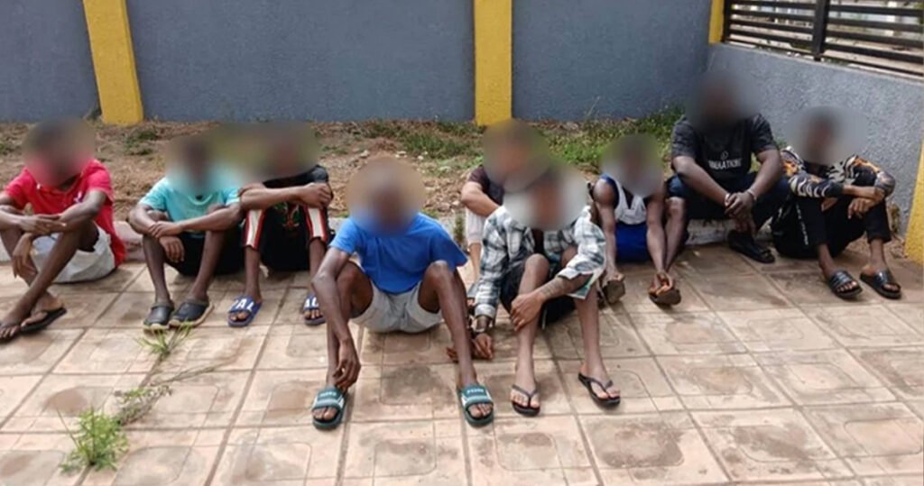 Major Cybercrime Raid in Tema: 39 Suspects in Custody